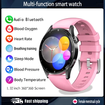 2023 Naujas smart watch Vyrų visiškai jutiklinį ekraną sporto treniruoklių žiūrėti IP67 atsparus Vandeniui Bluetooth 