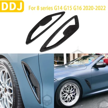 BMW 8 Serija G14 G15 G16 2020 2021 2022 Accessories Anglies Pluošto Automobilio Pusės Sparnas Ventiliacijos, Apdailos Dangtelio Apdaila