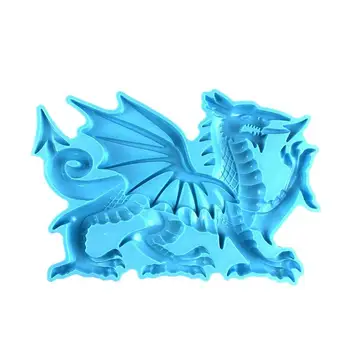 Dragon Pelėsių Dragon Epoksidinės Dervos Formų 3D Gyvūnų Silikono Formos 