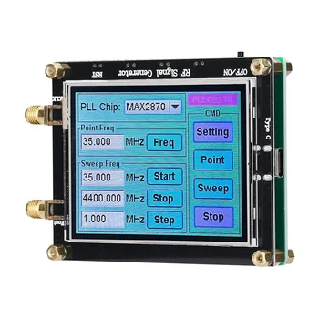 MAX2870 Signalo Generatoriaus 23.5 MHz-6000MHz Dažnio Liečiant Ekraną Radijo Dažnio Signalo Šaltinis KOMPIUTERIO Programinės įrangos Kontrolė