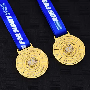 Metalo Medalis Individualų Maratono Bėgimas Skriemulys, Krepšinio, Badmintono Medalis Individualų Vaikų Atminimo Tegus