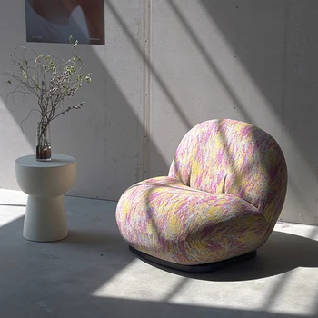 Modernus Dizainas, Kartais Pacha Kėdės Fauteuil Avikailio Fotelis Baldai Bendro Dizaino Miegamojo Baldai, Namų Sofos