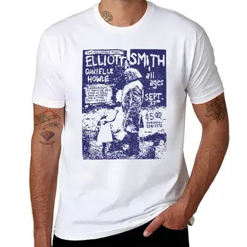 Naujas Elliott Smith Gyventi Marškinėliai trumpomis rankovėmis didingas marškinėliai trumpomis rankovėmis tee Vyrų t-shirt
