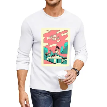 Naujas J Cole Dreamville Ilgai Marškinėliai juokinga t shirts estetinės drabužius juokinga t marškinėliai vyrams