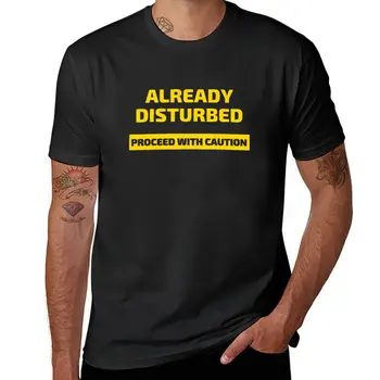 Naujas Jau Trukdomas Elgtis Atsargiai, T-Marškinėliai graphic t shirt užsakymą marškinėliai slim fit t marškinėliai vyrams