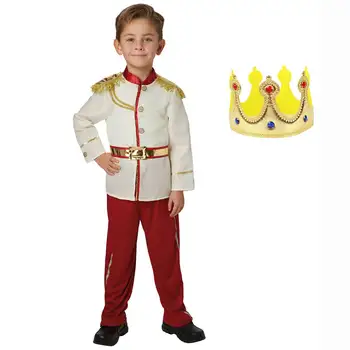 Princas Kostiumas Berniukui Gražus Žavinga Suknelė Vaikai Helovinas Etape Parodyti Kostiumas