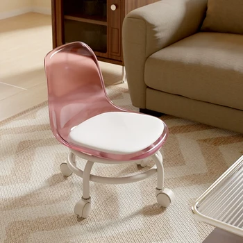 Skaidrus Skriemulys Išmatose Kūrybos Išmatose Modernių Namų Baldai Mobiliojo Sėdynės Mini Maža Kėdė, Gyvenamasis Kambarys Sofos, Kėdės Kojų
