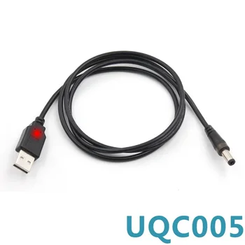 WITRN-UQC005 QC2/3 masalui aktyvavimo linija, 9-12V įkrovimo lobis mobiliojo power router USB maitinimo ilgis 1m