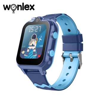 Wonlex Smart Žiūrėti Vaikai 4G KT18Pro Whatsapp Vaizdo Skambučiu GPS SOS aptikimo funkcija Dual Camera Telefonas Kūdikių Garso Stebėti Android8.1 Žiūrėti
