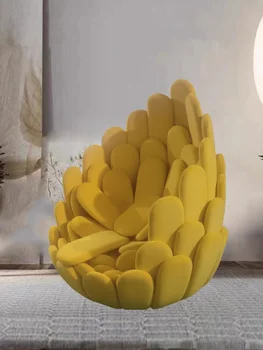 Žiedlapis Kėdė Gėlių, Šviesos, Prabangūs Langai Su Stiklo Kūrybos Formos Sofa Vienos Sofos, Kėdės