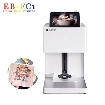 EVEBOT EB-FC1 Full Kavos Spausdinimo Mašina Selfie Kavos Spausdintuvas Rašalinis Jogurtas Maisto Spausdintuvą, Kava Latte Art Mašina