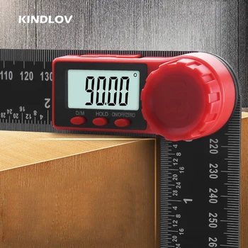 KINDLOV Elektroninių Matlankis Skaitmeninis Indikatorius Kampo Matavimo Įrankis 