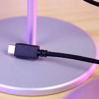 USB C Ausines Laidas Minkštas Opne-end Pliko Laido Pakeitimo Asus ROG ROG S Ausinės